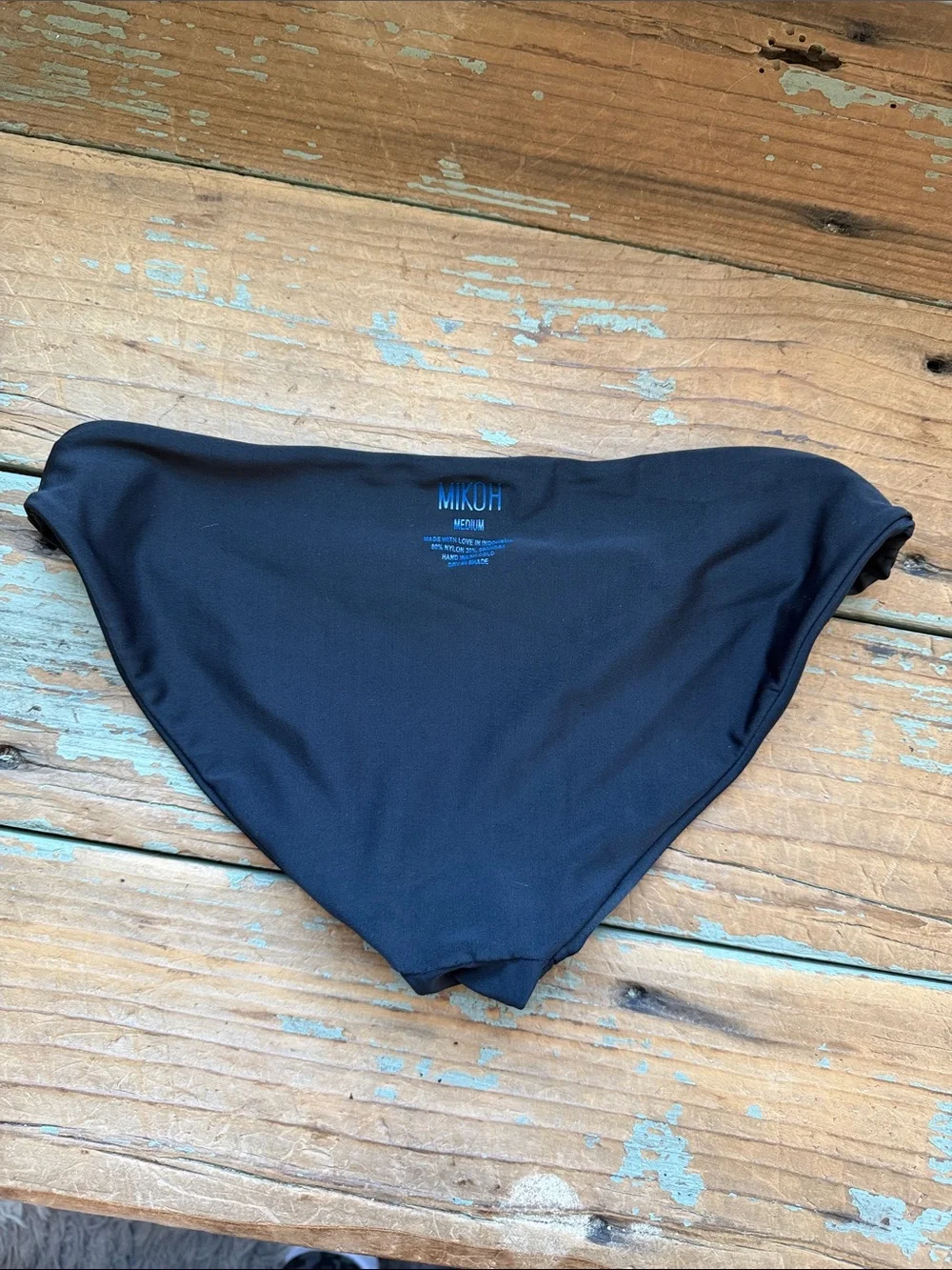Mikoh Black Bikini Bottoms